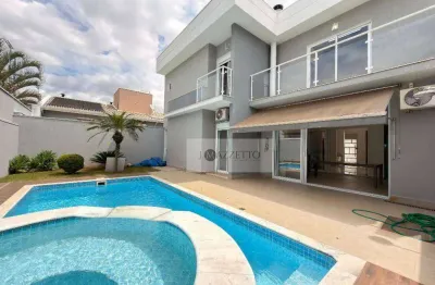 Sobrado com 4 dormitórios, 285 m² - venda por R$ 1.800.000,00 ou aluguel por R$ 15.006,59/mês - Residencial Beira da Mata - Indaiatuba/SP
