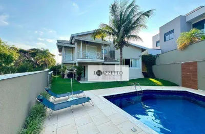 Sobrado com 4 dormitórios à venda, 279 m² por r$ 2.480.000 - loteamento ville coudert - indaiatuba/sp