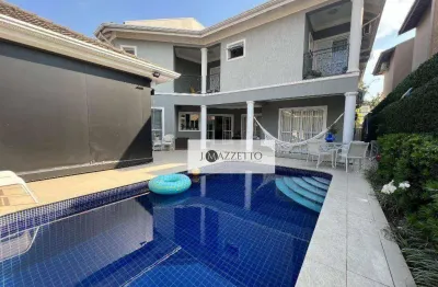 Sobrado com 4 suítes à venda, 440 m² por r$ 3.500.000 - jardim residencial santa clara - indaiatuba/sp