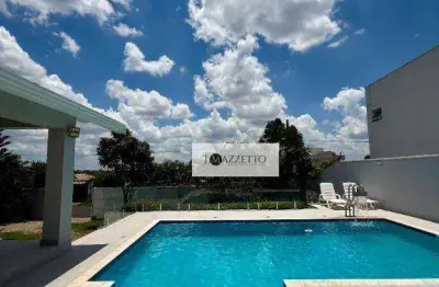 Chácara com 4 dormitórios à venda, 1000 m² por r$ 2.350.000,00 - terras de itaici - indaiatuba/sp
