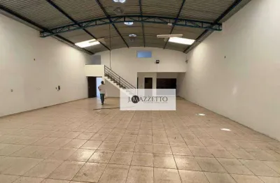 Galpão para alugar, 251 m² por r$ 7.340,00/mês - jardim cristina - indaiatuba/sp
