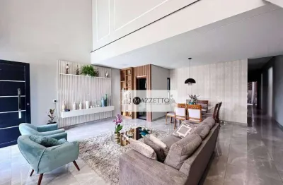 Casa com 3 dormitórios, 199 m² - venda por r$ 2.100.000 ou aluguel por r$ 12.260/mês - jardim residencial maria dulce - indaiatuba/sp
