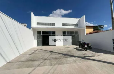 Salão para alugar, 125 m² por r$ 8.100,00/mês - vila vitória ii - indaiatuba/sp