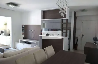 Apartamento com 3 dormitórios para alugar, 84 m² por r$ 5.000,02/mês - centro - indaiatuba/sp