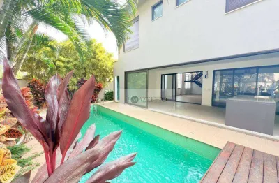 Sobrado com 5 dormitórios para alugar, 376 m² por r$ 19.656,00/mês - jardim vila paradiso - indaiatuba/sp