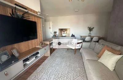 Apartamento com 3 dormitórios, 85 m² - venda por r$ 880.000,00 ou aluguel por r$ 5.683,37/mês - jardim pompéia - indaiatuba/sp