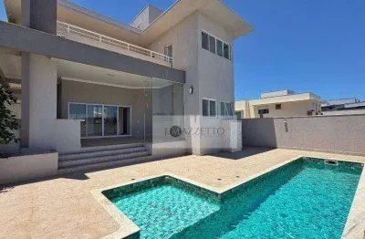 Sobrado com 3 dormitórios, 302 m² - venda por r$ 2.000.000 ou aluguel por r$ 9.613/mês - terra magna - indaiatuba/sp