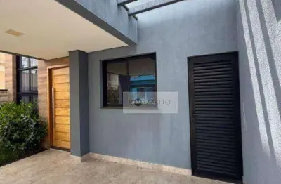 Casa com 3 dormitórios para alugar, 103 m² por r$ 5.728,00/mês - jardim park real - indaiatuba/sp