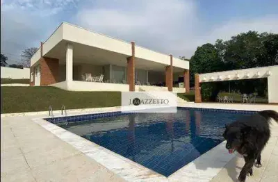 Chácara com 3 dormitórios à venda, 5700 m² por r$ 3.000.000,00 - colinas do mosteiro de itaici - indaiatuba/sp