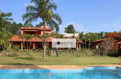 Chácara com 4 dormitórios à venda, 5230 m² por r$ 3.200.000,00 - recanto dos pássaros - indaiatuba/sp