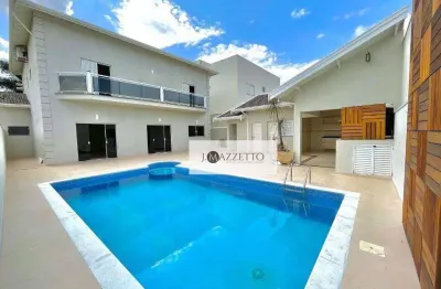 Sobrado com 4 dormitórios, 359 m² - venda por R$ 2.100.000,00 ou aluguel por R$ 13.050,00/mês - Vila Borghese - Indaiatuba/SP