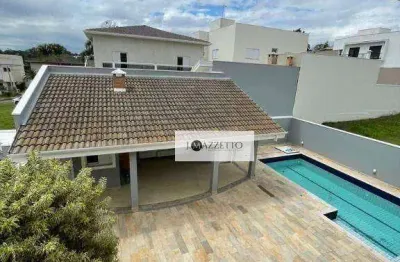 Sobrado com 4 dormitórios à venda, 396 m² por r$ 2.330.000,00 - residencial villa borghese - indaiatuba/sp