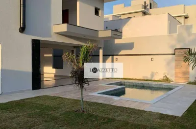 Casa com 3 dormitórios à venda, 253 m² por r$ 2.700.000,00 - jardim reserva bom vive - indaiatuba/sp