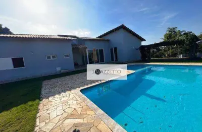 Chácara com 4 dormitórios, 5073 m² - venda por r$ 2.800.000,00 ou aluguel por r$ 9.480,00/mês - chácaras de recreio ingá - indaiatuba/sp