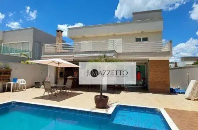 Sobrado com 3 dormitórios à venda, 275 m² por r$ 2.500.000,00 - jardim residencial helvétia park i - indaiatuba/sp