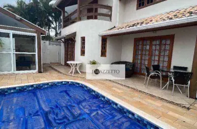 Sobrado com 3 suítes, 231 m² - venda por r$ 1.300.000 ou aluguel por r$ 7.500/mês - condomínio fechado- indaiatuba/sp