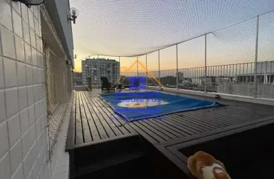 Tijuca, rio de janeiro - rj, cobertura duplex, 4 quartos, 1 suíte, piscina, churrasqueira, 4 vagas,