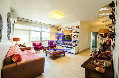 Cobertura duplex, 2 salas, varanda, 3 Quartos com armários, 1 suítes, terraço, 2 vagas à venda, 146