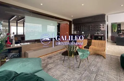 Cobertura duplex mobiliada, para venda no condomínio grand garden em jundiaí/sp