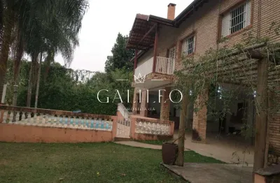 Chacara com 5 dormitórios, piscina, campo e churrasqueira em campo limpo paulista sp