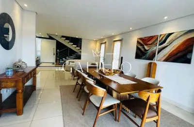 Casa sobrado á venda com vista privilegiada no condomínio bosque dos jatobás - jundiaí - sp