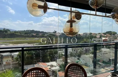 Apartamento de luxo com 3 suítes e 3 vagas na cidade de jundiaí-sp - jardim campos elísios