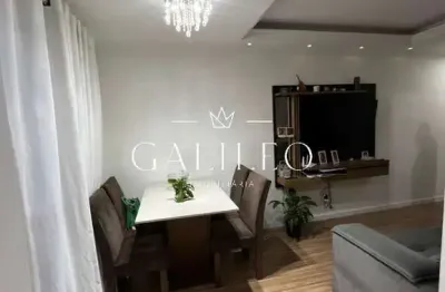 Apartamento mobiliado edificio gianfrancesco com 02 dormitórios  churrasqueira em varanda gourmet em várzea paulista