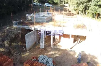 Terreno com casa em construção no condomínio fazenda campo verde | caxambu | jundiaí | são paulo