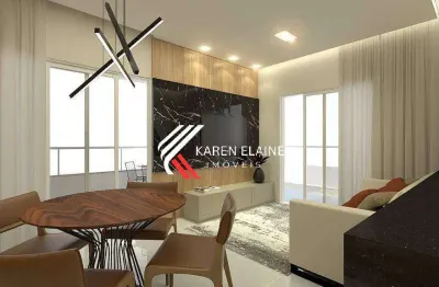 Apartamento à venda com 02 suítes + lavabo + h. box em barreiros, sj