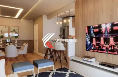 Apartamento à venda, 02 dorm. c/ suíte e terraço em barreiros, são josé