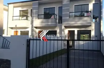 Sobrado em fase final à venda: 2 suítes + lavabo em potecas/ sj