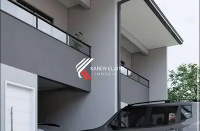 Sobrados à venda com 2 dormitórios, sendo 2 suites em forquilhas, são josé