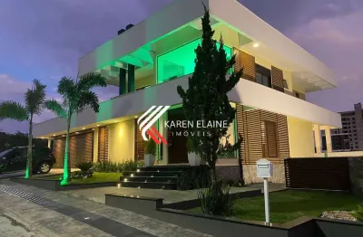 Casa nova à venda no pedra branca com 3 suítes e 722m de terreno.