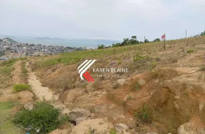 Terreno à venda no loteamento altos do jardim com 440m² em biguaçu.