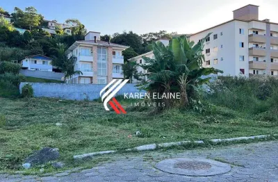 Terreno à venda com 415m², plano, bairro universitários/ biguaçu