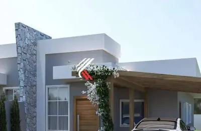 Casa à venda com 3 dormitórios (1 suíte), nova, financia- fundos, biguaçu