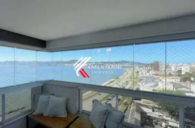 Apartamento vista mar à venda com 3 dormitórios, sendo 2 suítes no estreito