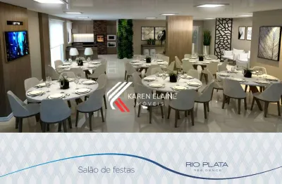 Apartamento especial à venda com 02 dorm(1 suíte)+2 vagas/capoeiras