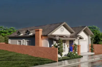 Casa com 3 quartos à venda no centro, guabiruba , 100 m2 por r$ 1.390.000