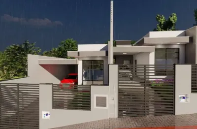 Casa com 2 quartos à venda no aymoré, guabiruba , 86 m2 por r$ 449.000