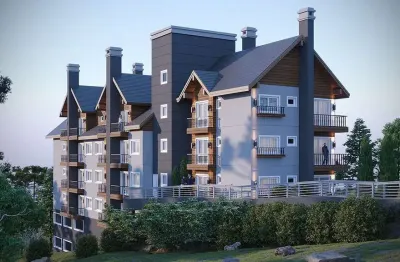 Apartamento com 1 quarto à venda na Rua Emílio Leobet, 1105, Avenida Central, Gramado