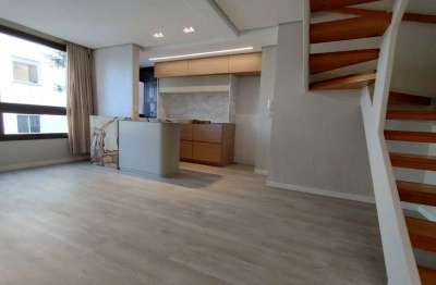 Lindo duplex 2 dormitórios todo reformado na dona laura