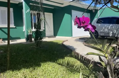 Casa 3 dormitórios, 1 suite, lareira, 2 vagas de garagem, piscina, bairro mariápolis, osório-rs