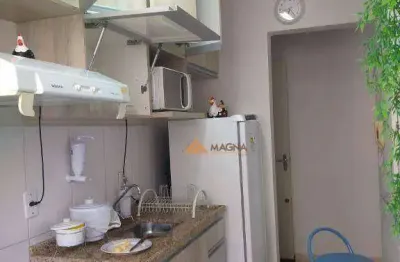 Apartamento à venda, 46 m² por r$ 175.000,00 - residencial jequitibá - ribeirão preto/sp