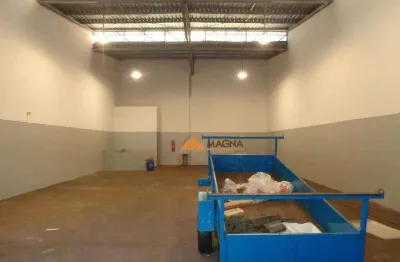 Salão à venda, 250 m² por r$ 550.000,00 - parque industrial tanquinho - ribeirão preto/sp