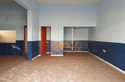 Casa fundos com 04 cômodos - 02 salões ao lado com cozinha, banheiro, despensa.