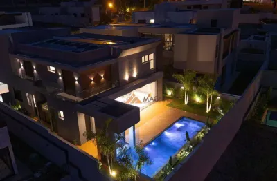 Sobrado à venda, 345 m² por r$ 3.590.000,00 - alphaville - ribeirão preto/sp