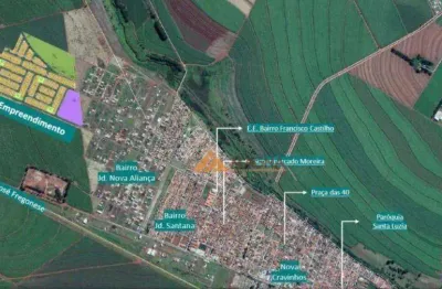 Terreno à venda, 275 m² por r$ 188.807,39 - centro - cravinhos/sp