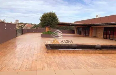 Terraço para alugar, 720 m² na zona sul por r$ 18.000/mês - jardim botânico - ribeirão preto/sp