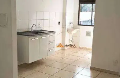 Apartamento com 2 quartos para alugar, 42 m² por r$ 1.236/mês - jardim santa cecília lar frança - ribeirão preto/sp